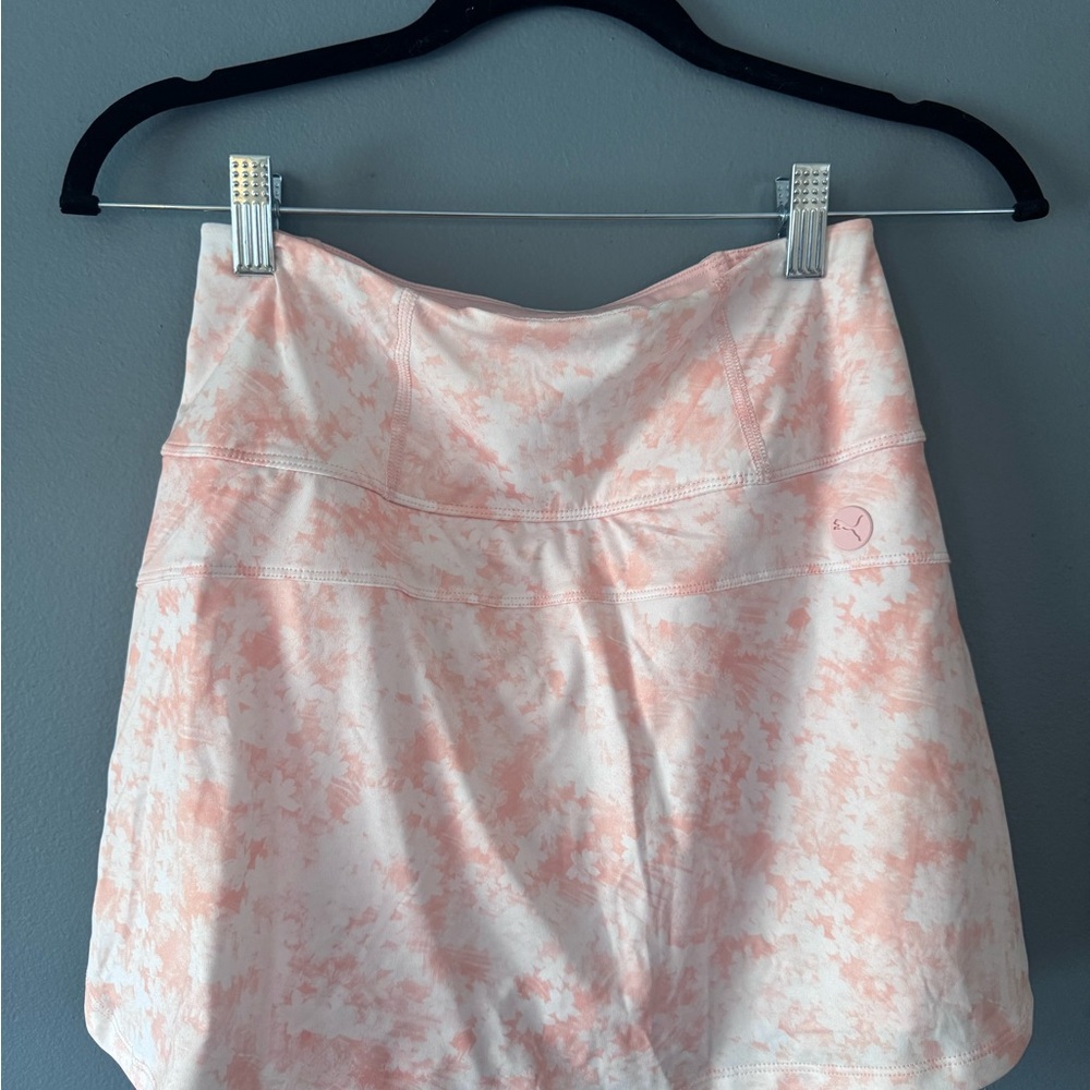 Women’s Pink Tie-Dye Stretch Skirt